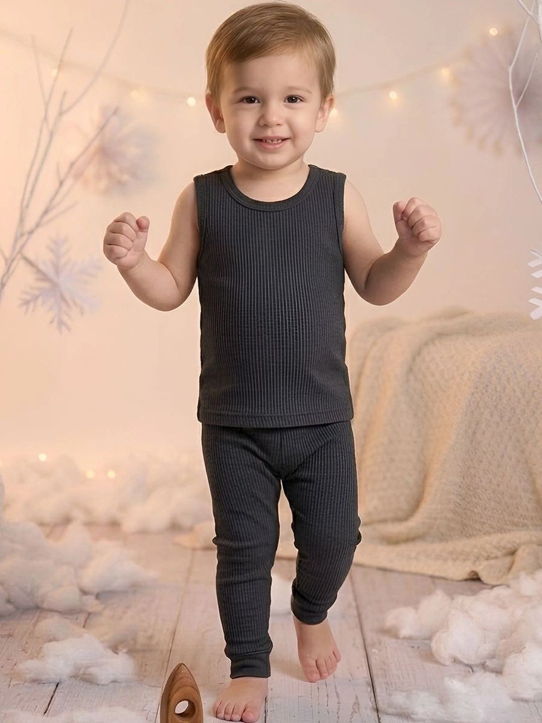 Kanvin Boys Cotton Round Neck Thermal Set-picture-58