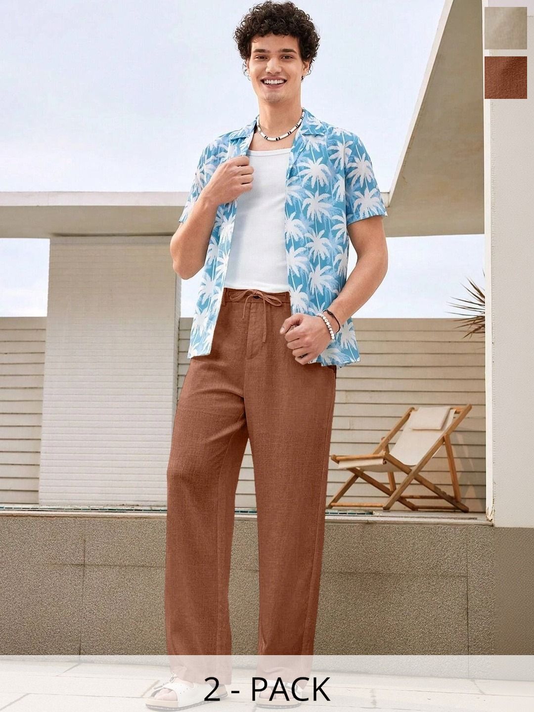 SZN Men Smart Easy Wash Trousers-picture-47