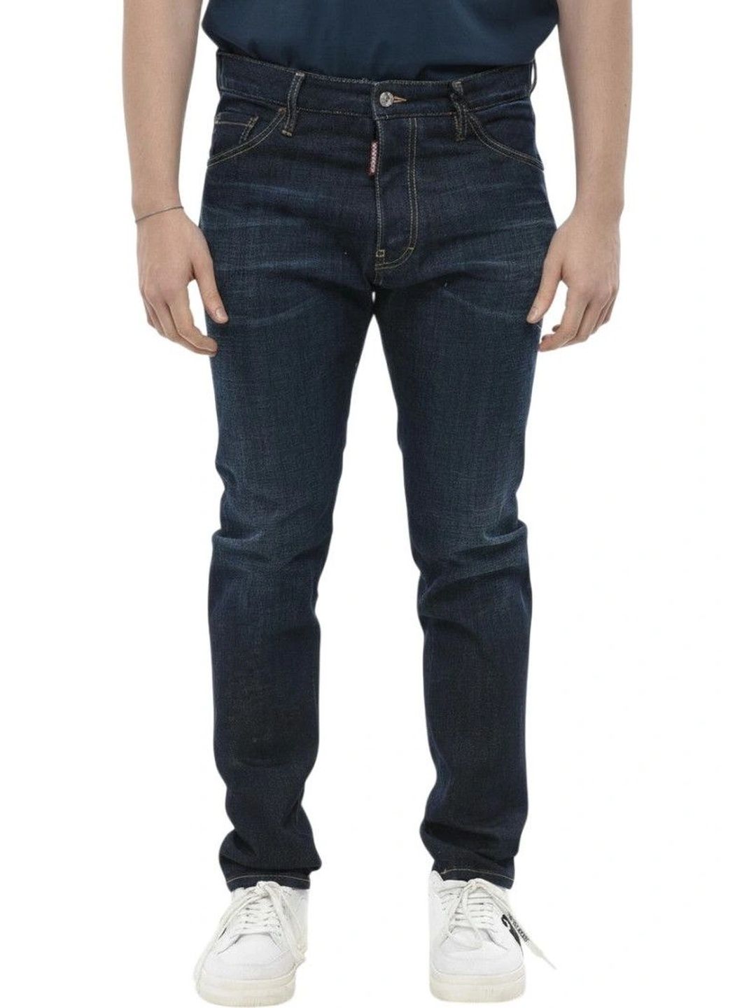 Dsquared2 Men Slim Fit Mid-Rise Printed Jeans-picture-38
