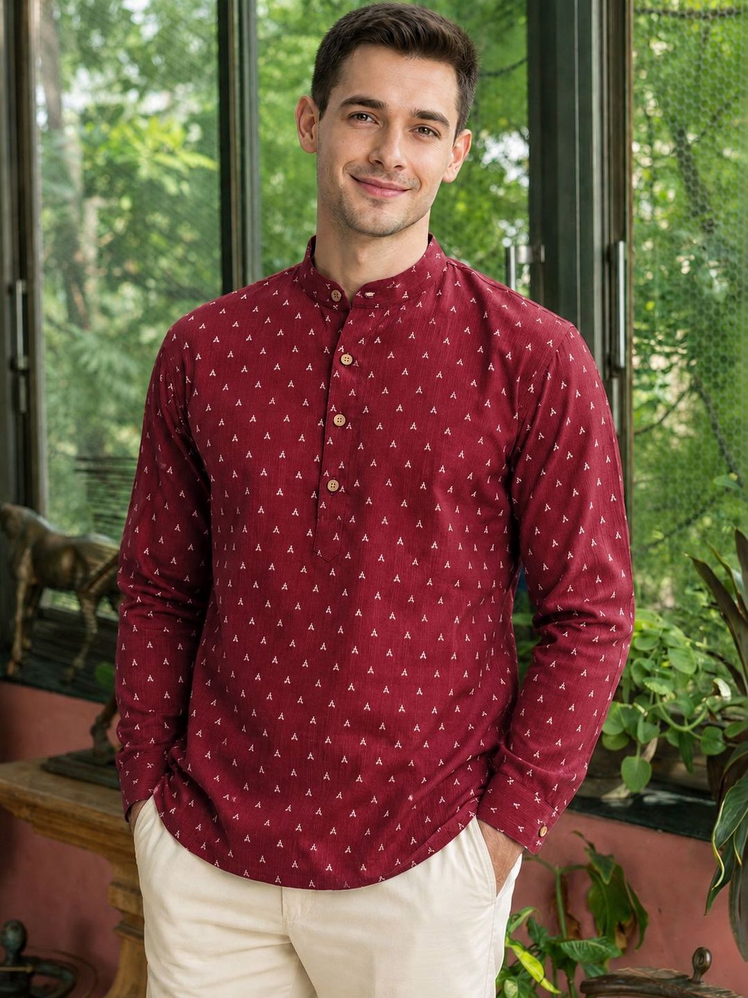 Anouk Men Ethnic Motifs Printed Kurta-picture-37