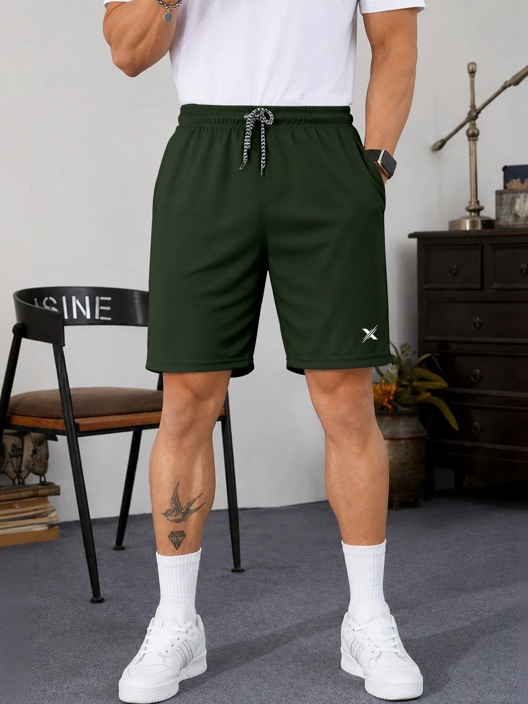 FTX Men Training or Gym Sports Shorts-image-36