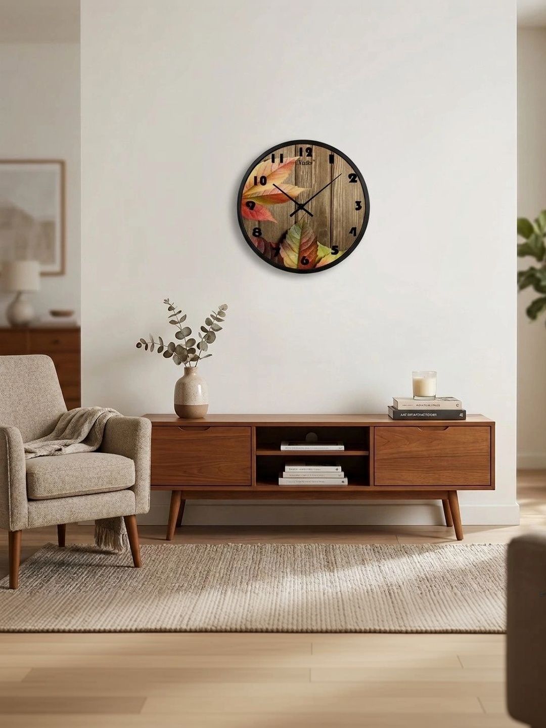 Nutts Multicoloured Printed Wall Clock-picture-23