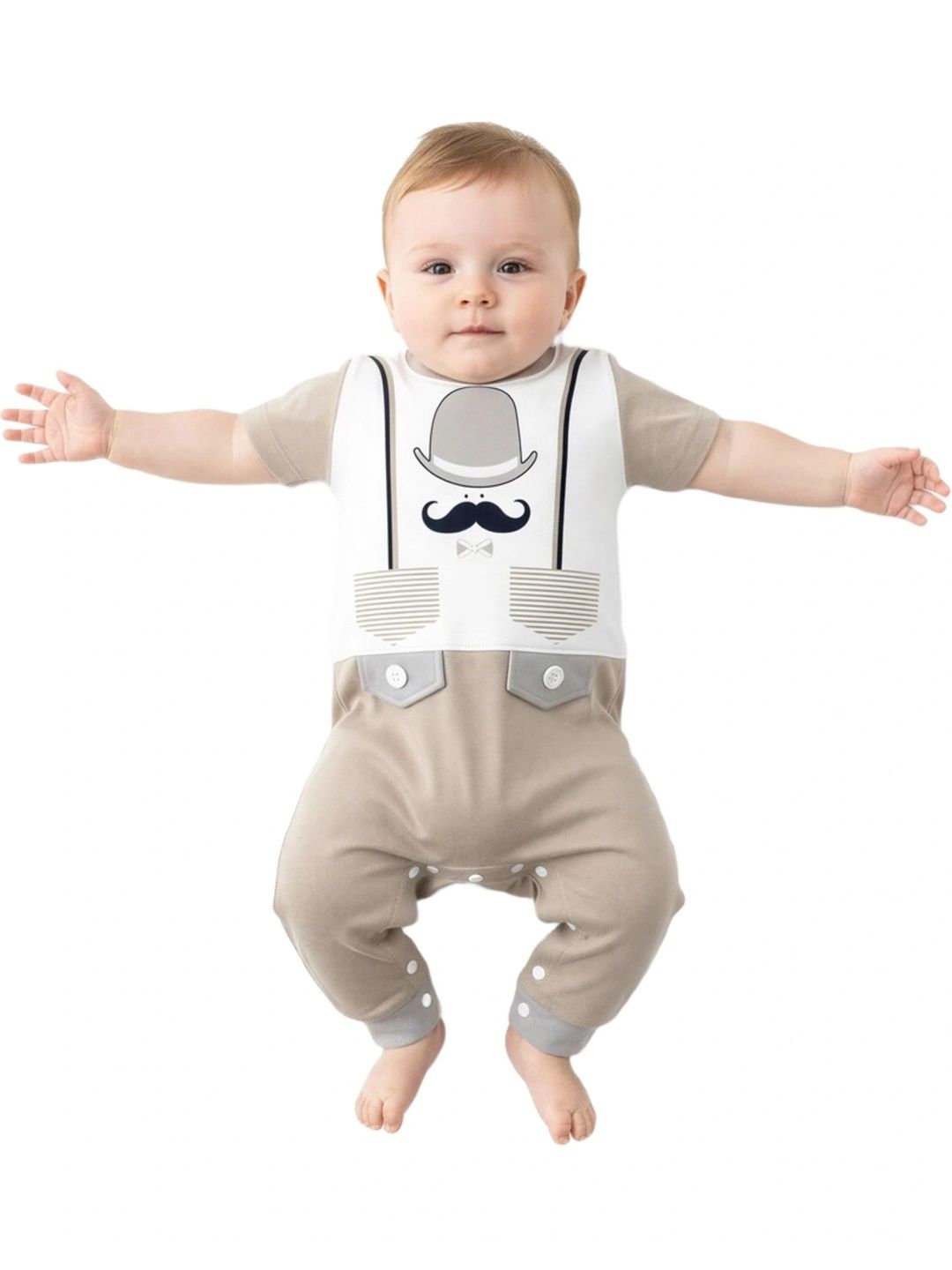 Toddle and Care Boys Printed Basic Jumpsuit-picture-18