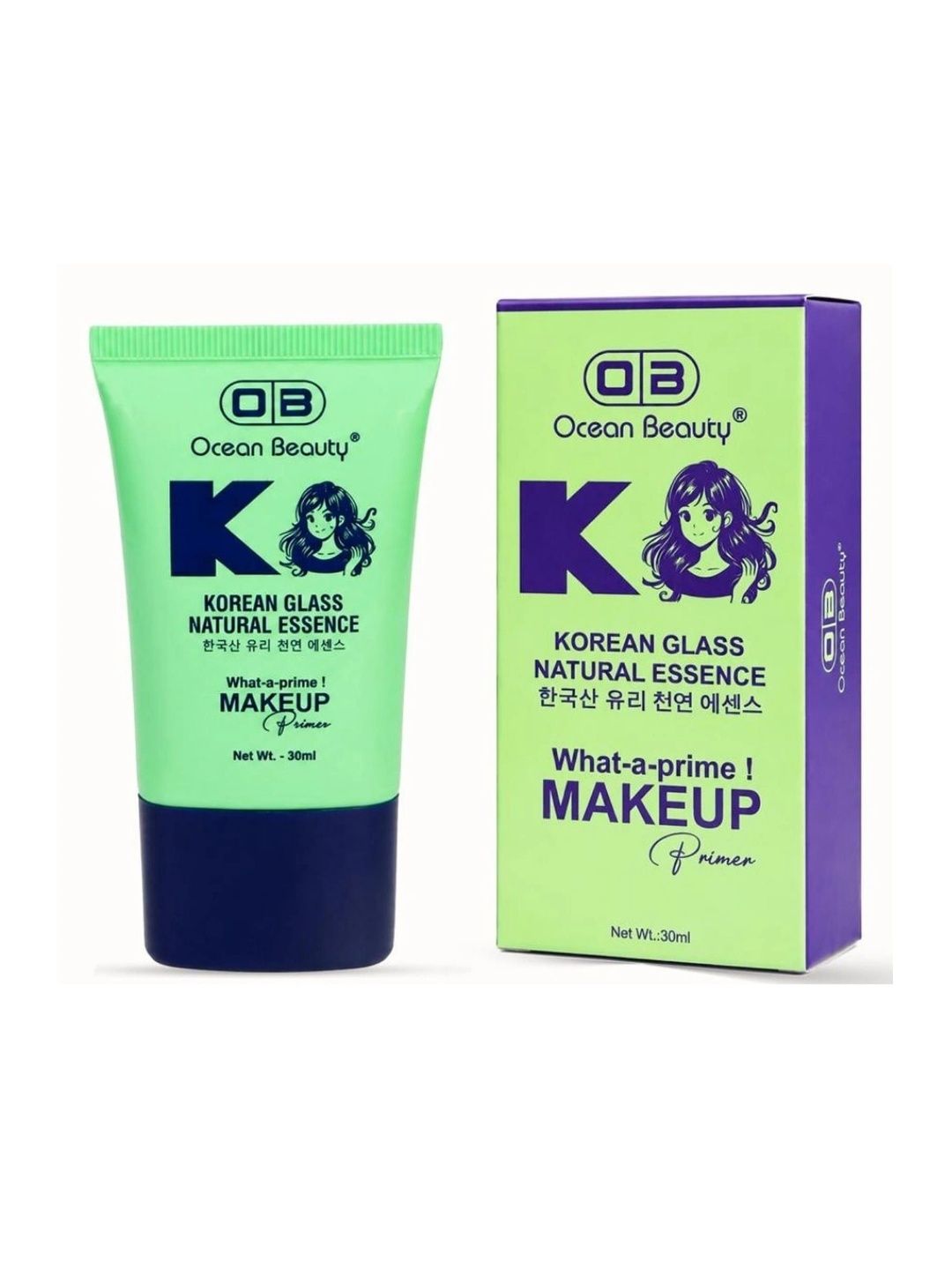 OB Ocean Beauty Waterproof Gel Makeup Primer - 30 ml - Transparent 01-image-33