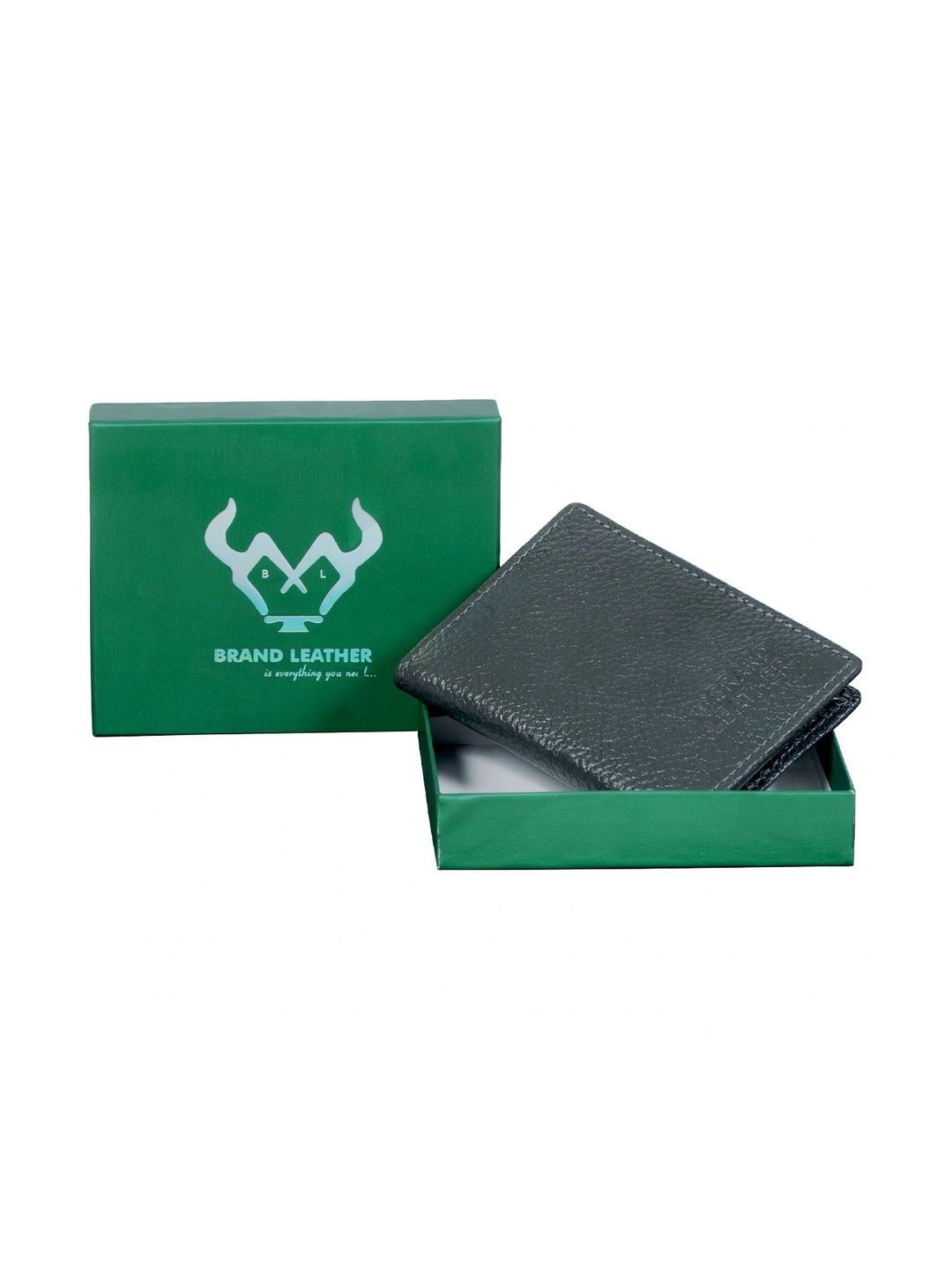 BRAND LEATHER Men Textured Leather Two Fold Wallet-picture-29