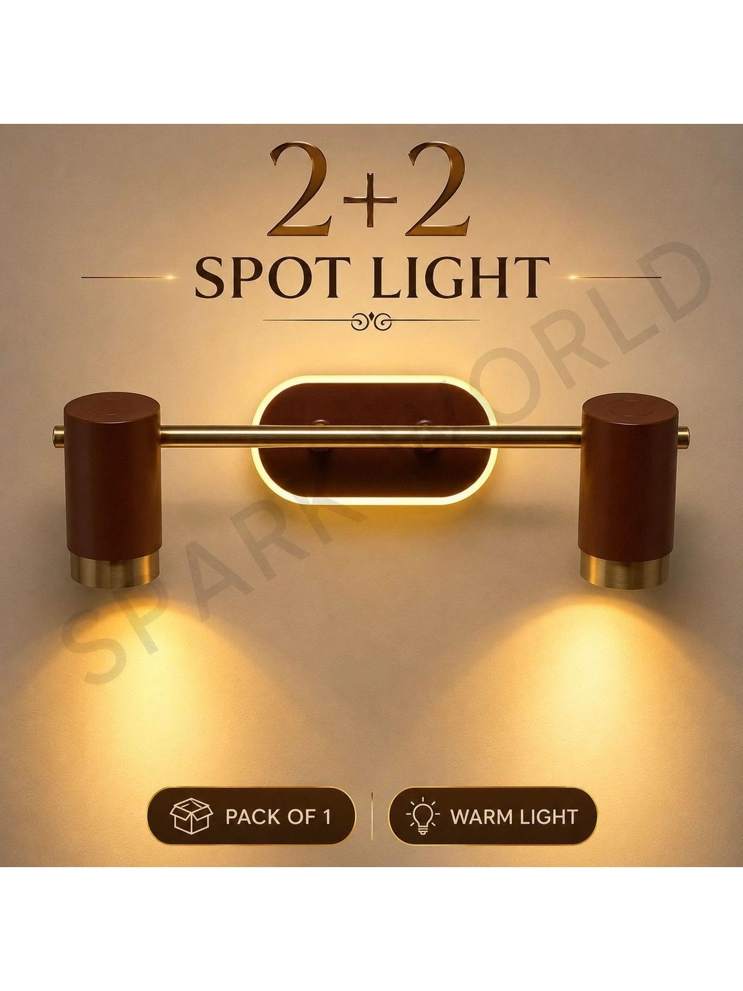 ENORMITY Brown Metal Contemporary Cylinder Shaped Wall Lamp-image-39