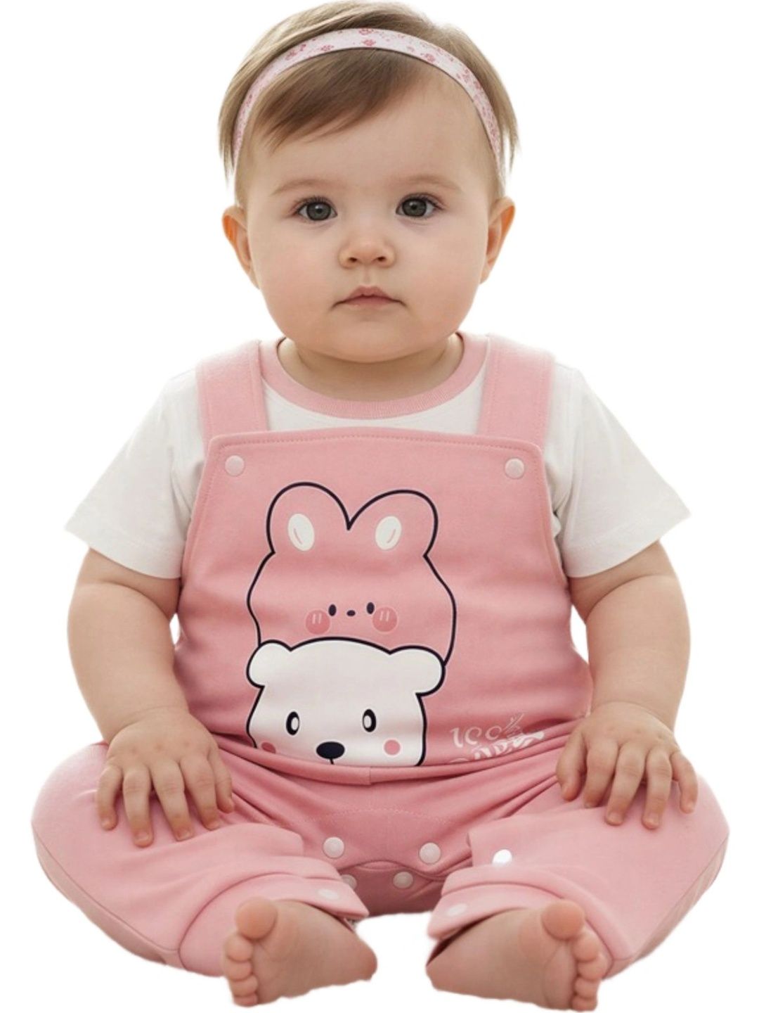 Toddle and Care Girls Printed Basic Jumpsuit-picture-42