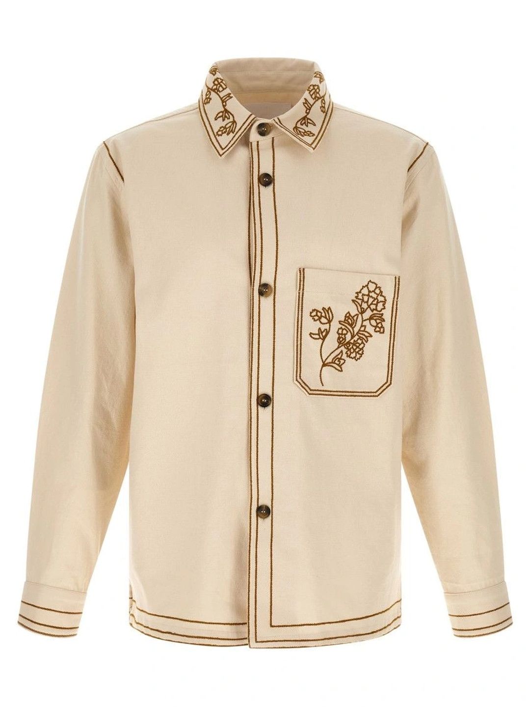 Isabel Marant Men Floral Open Front Jacket with Embroidered-picture-24