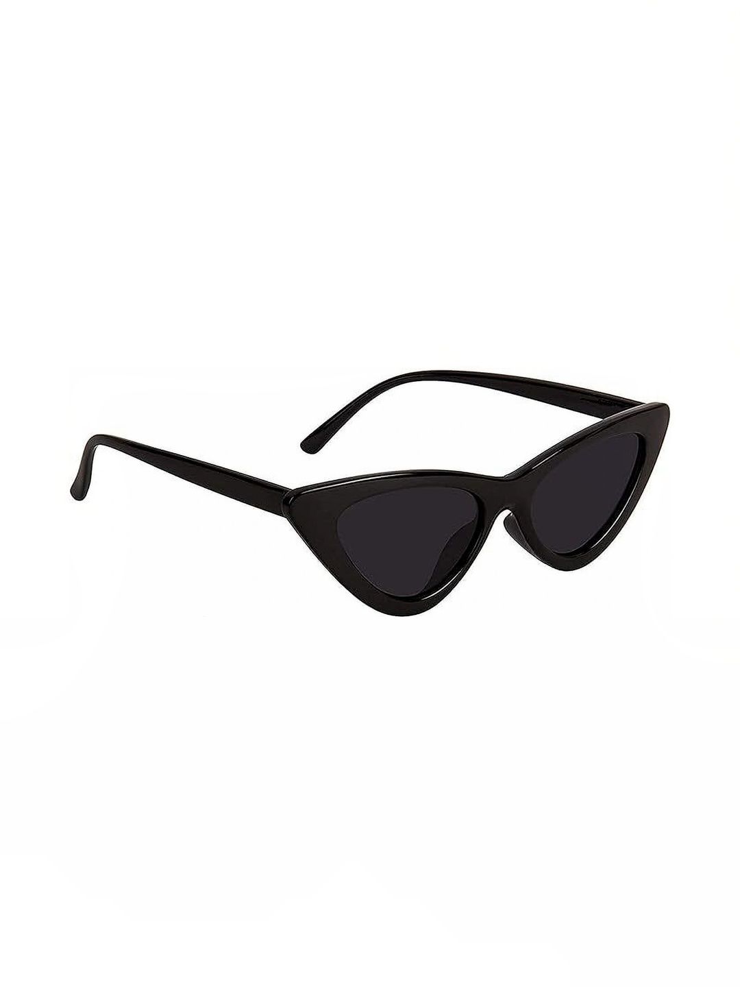 YOUTH CLUB Unisex Black Lens & Black Cateye Sunglasses with-picture-11
