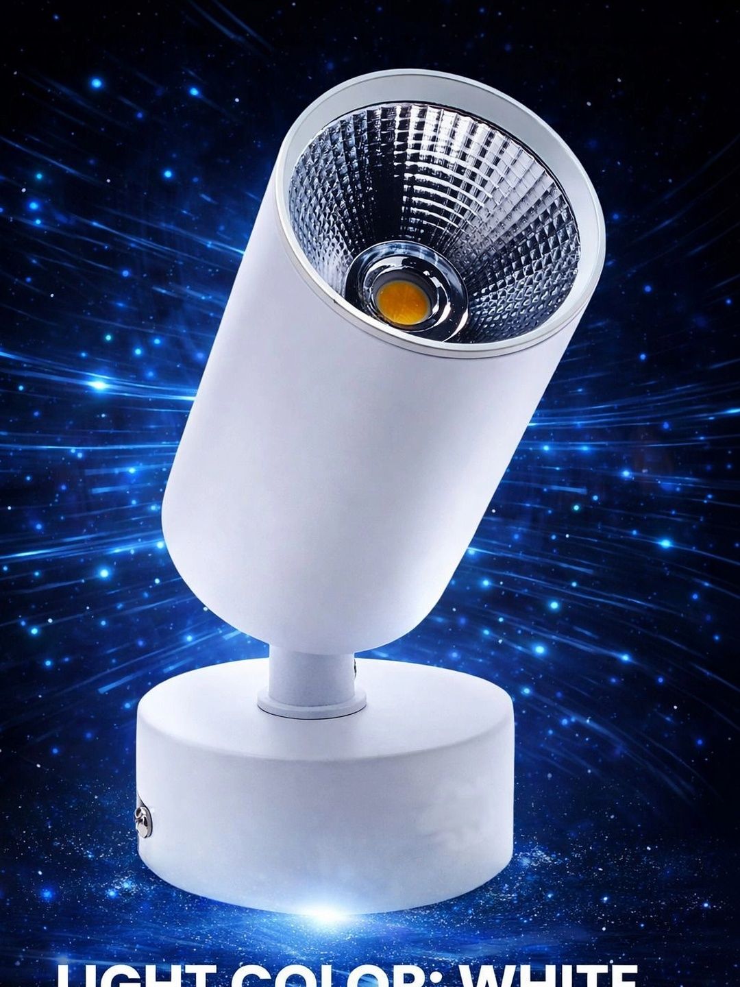 ENORMITY White Aluminium Contemporary Cylinder Shaped Wall Lamp-image-37