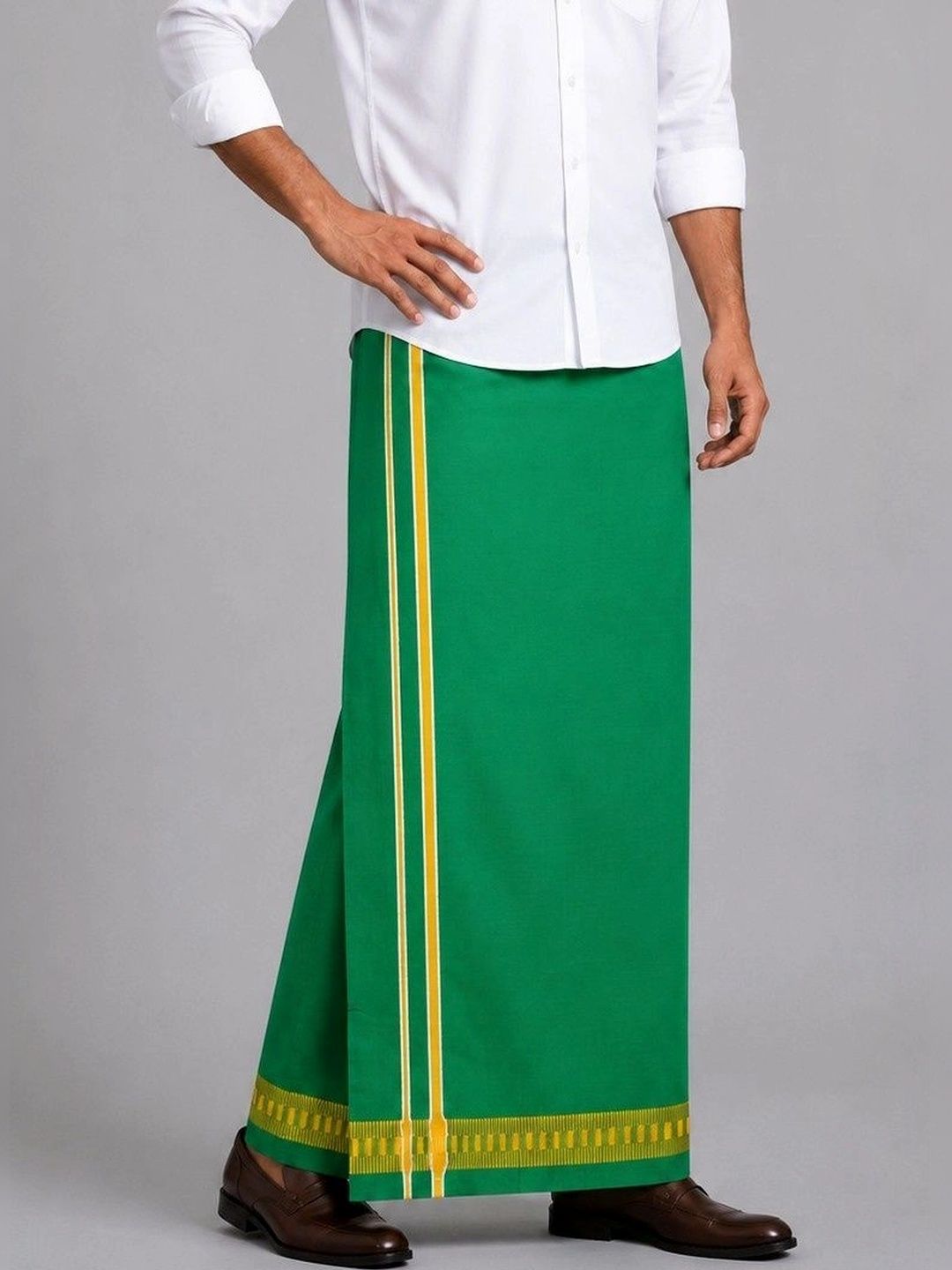 Sharan Elegance Men Cotton Dhoti Dhotis-picture-45