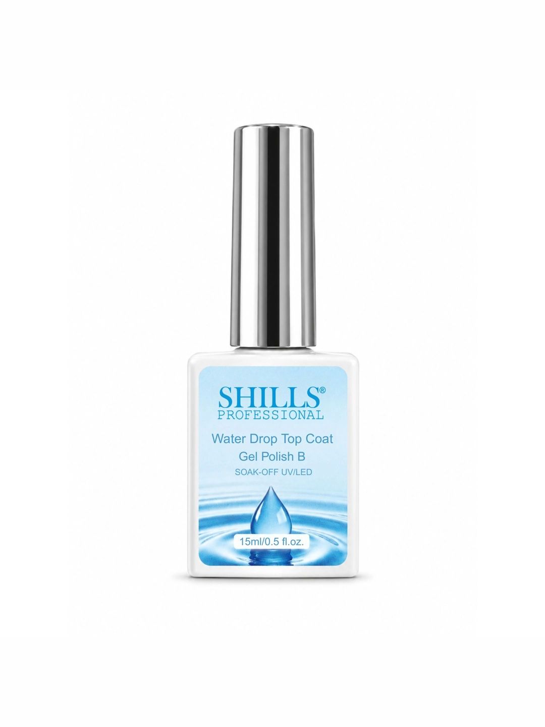 shills professional Water Drop Gel Nail Polish - 15 ml - Top Coat-picture-10