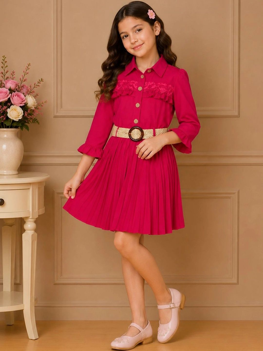 CUTECUMBER A-Line Dress-image-4