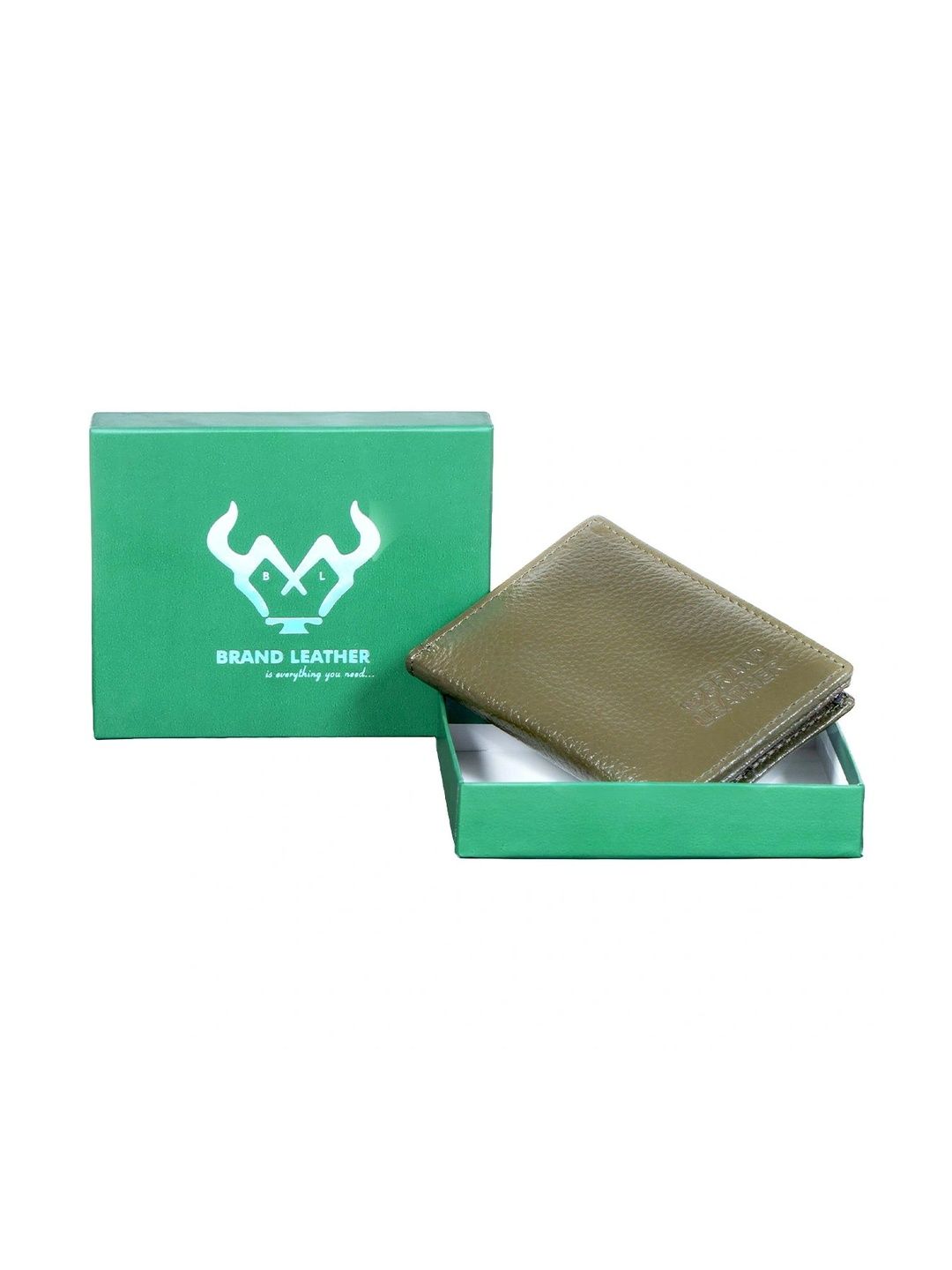 BRAND LEATHER Men Textured Leather Two Fold Wallet-picture-50