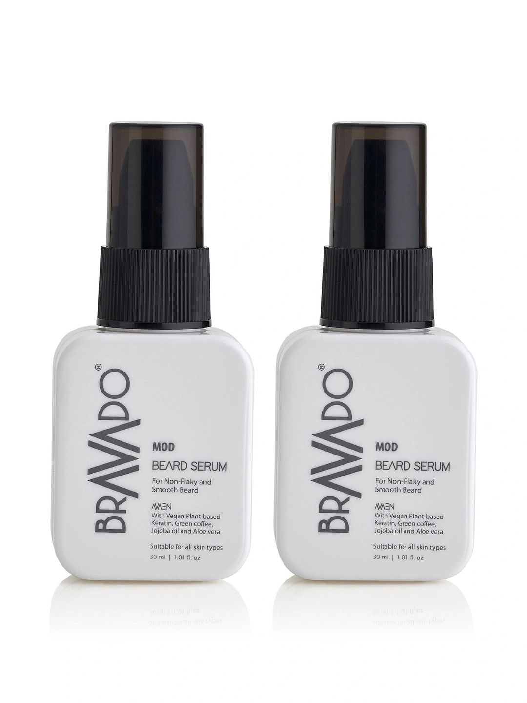 Bravado Set Of 2 MOD Beard Serum With Argan & Vitamin E - 30 ml Each-picture-4