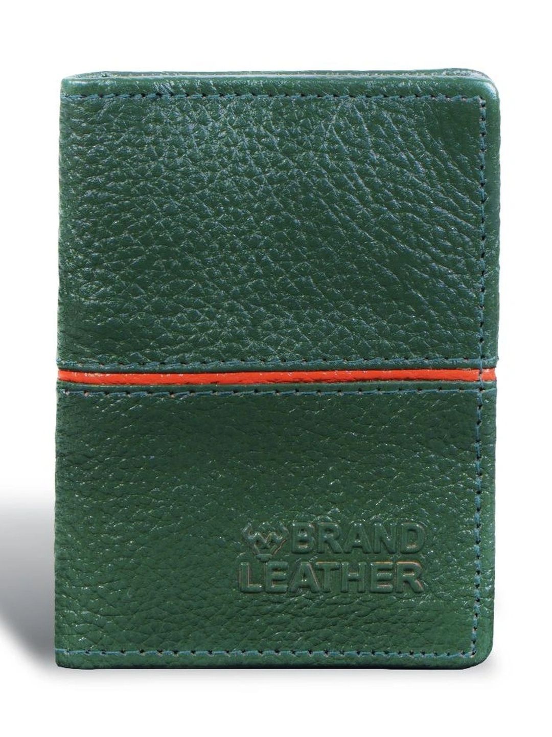BRAND LEATHER Men Textured Leather Two Fold Wallet-image-25