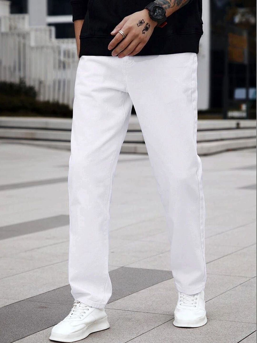 Moda Rapido Men Regular Fit Mid-Rise Light Fade Jeans-picture-26