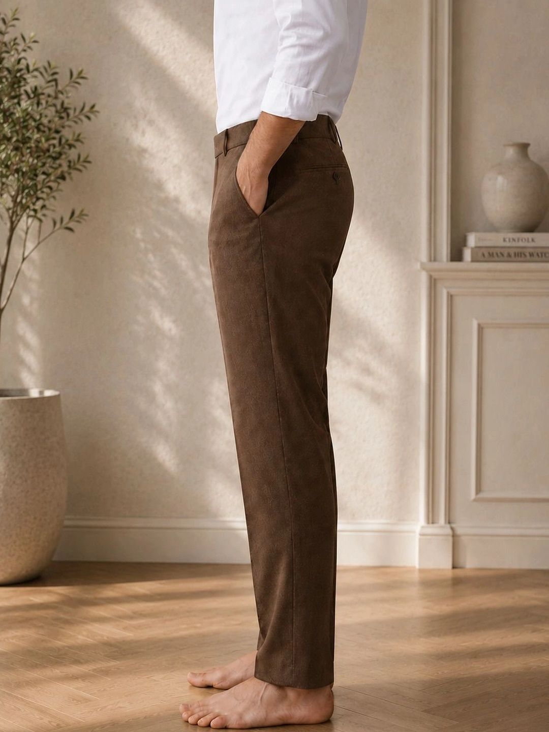 Akaz Men Tailored Easy Wash Trousers-picture-38