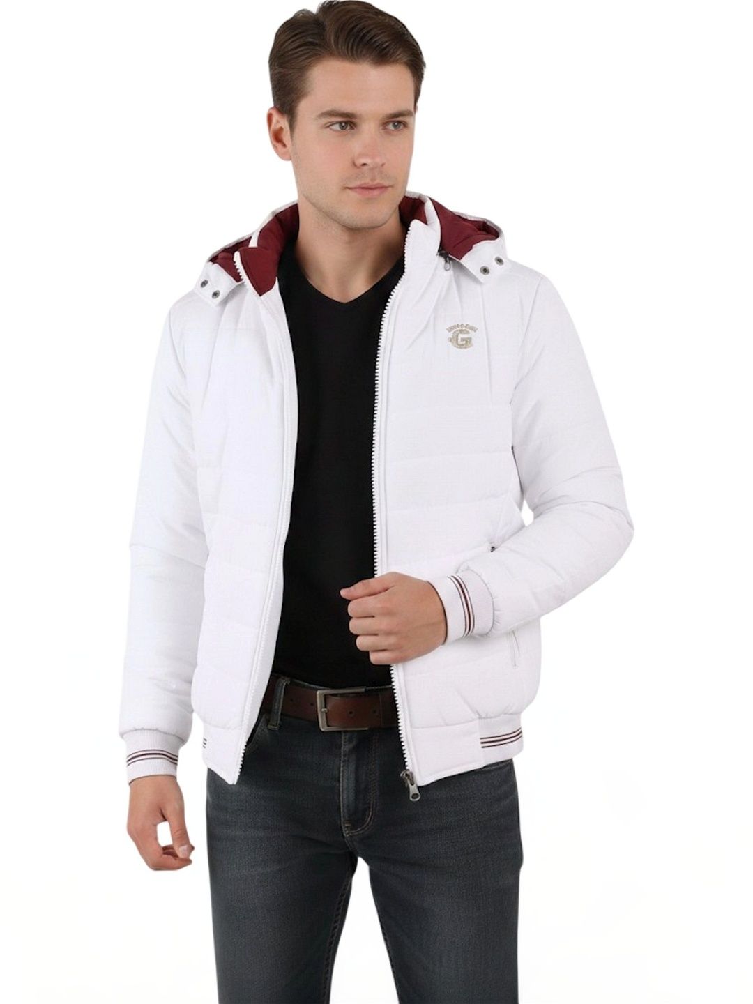 R.Code by The Roadster Life Co. Men Training or Gym Puffer Jacket-picture-25
