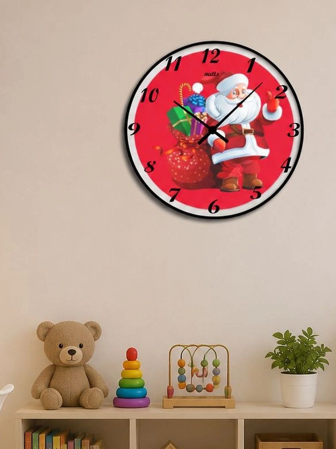 Nutts Multicoloured Printed Wall Clock-picture-25
