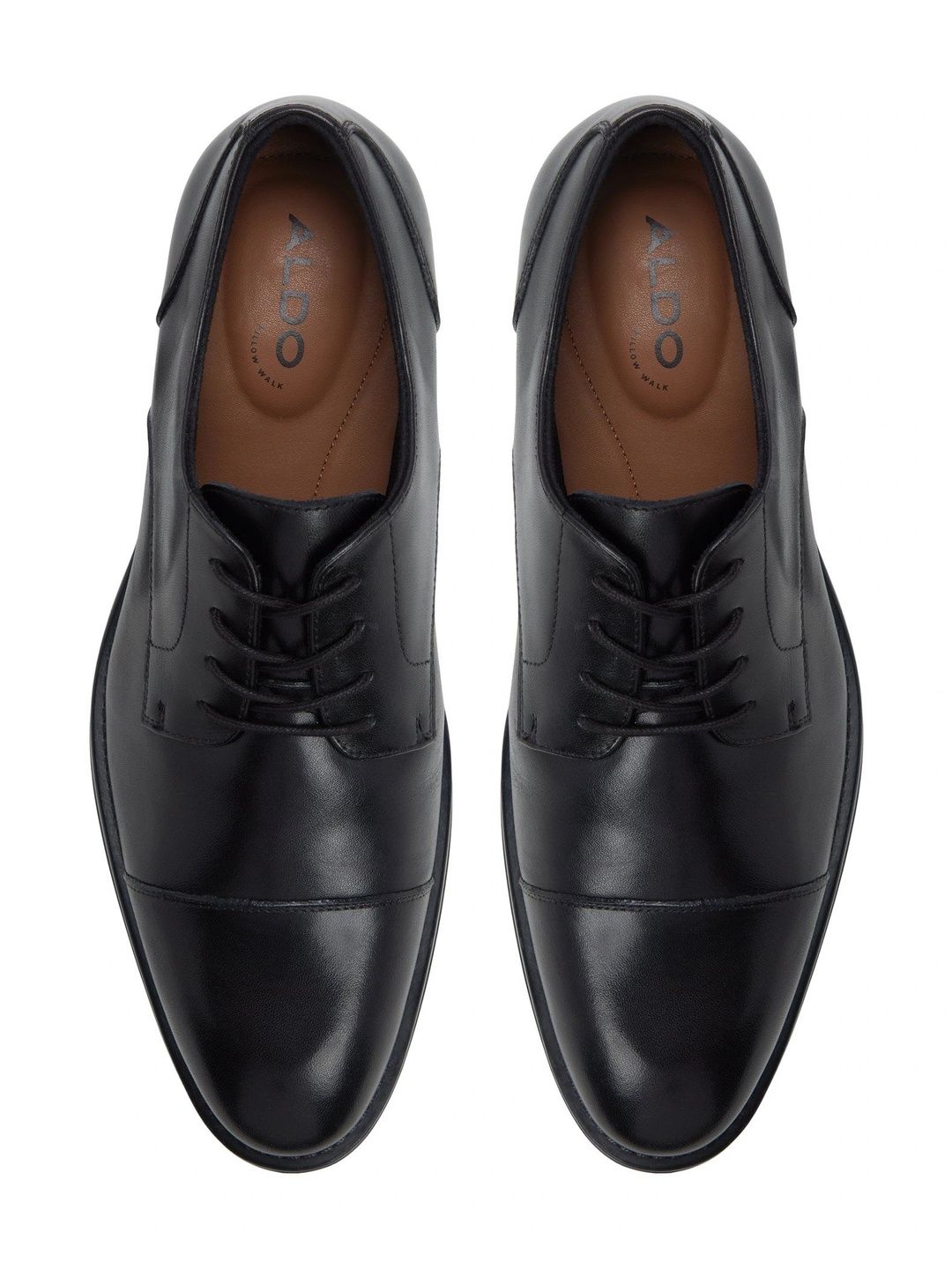 ALDO Men Leather Pointed Toe Lace-Ups Formal Oxfords-picture-38