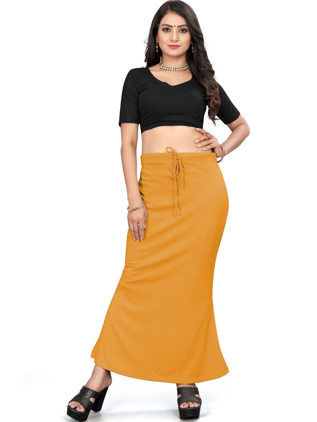 NAVKA FASHION Mermaid-Fit Saree Shapewear-image-26