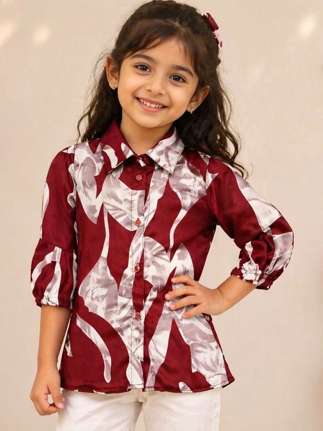 Miss & Chief Print Cotton Blend Top-picture-26