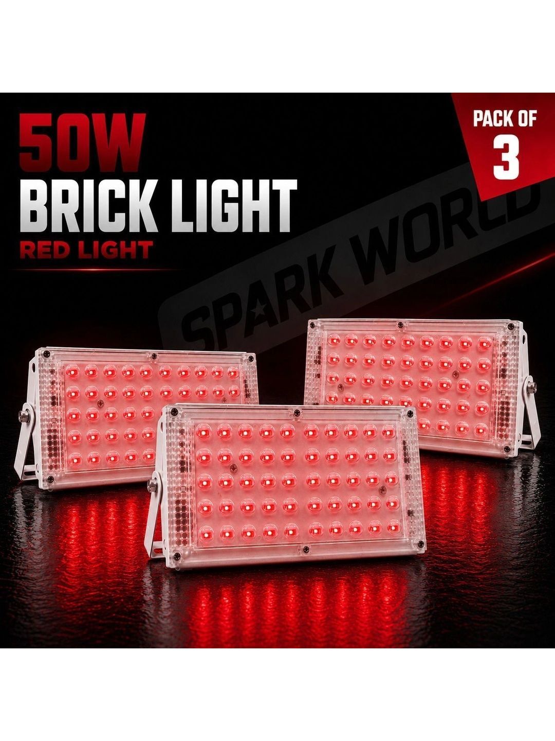 ENORMITY 3-Pcs Red Rectangle Outdoor Lamps-image-32