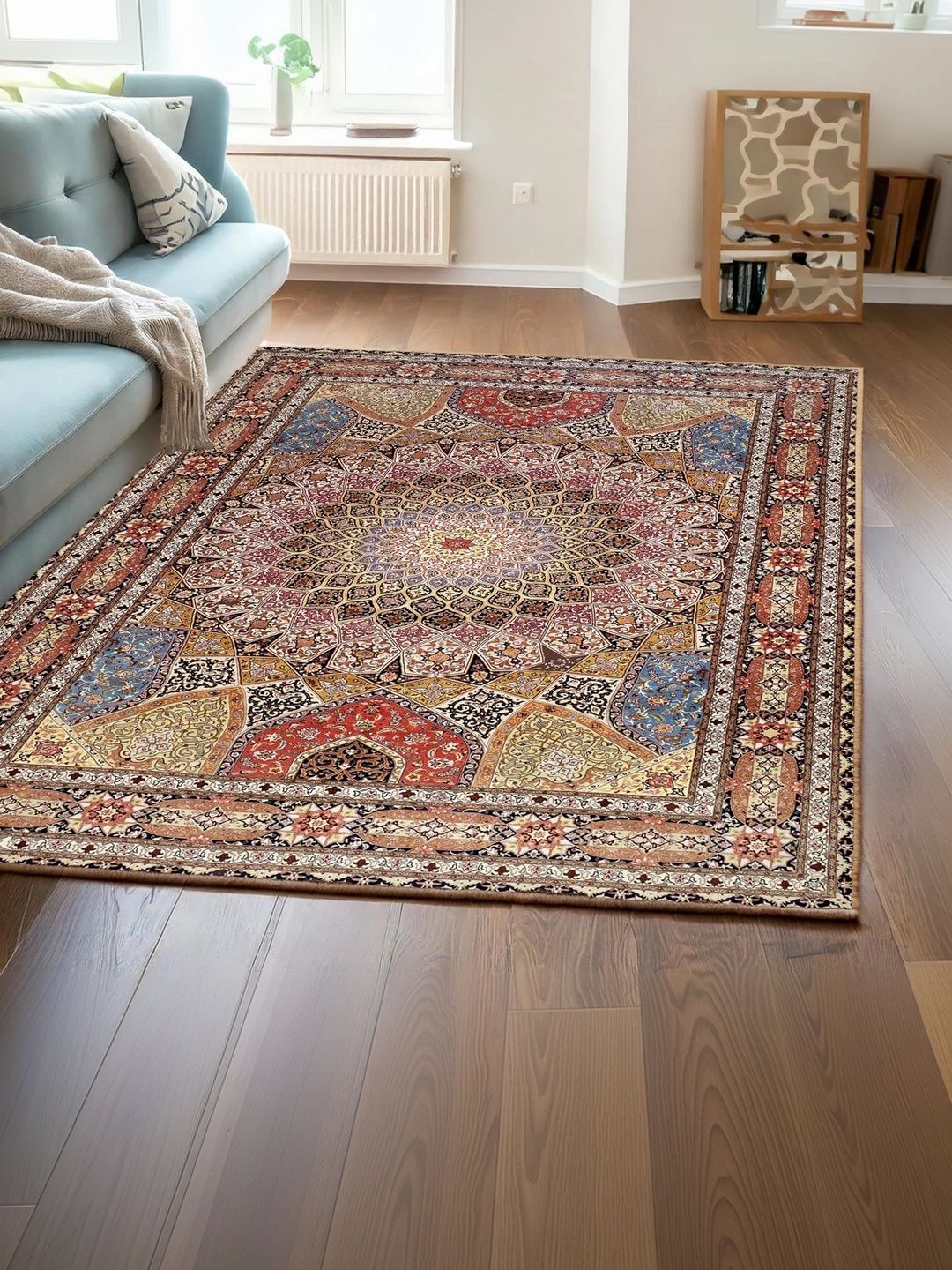 Ishro Home Multicoloured Traditional Anti-Skid Other Carpet-picture-30