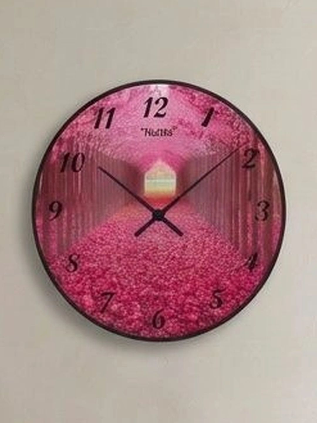 Nutts Multicoloured Printed Contemporary Wall Clock-picture-30