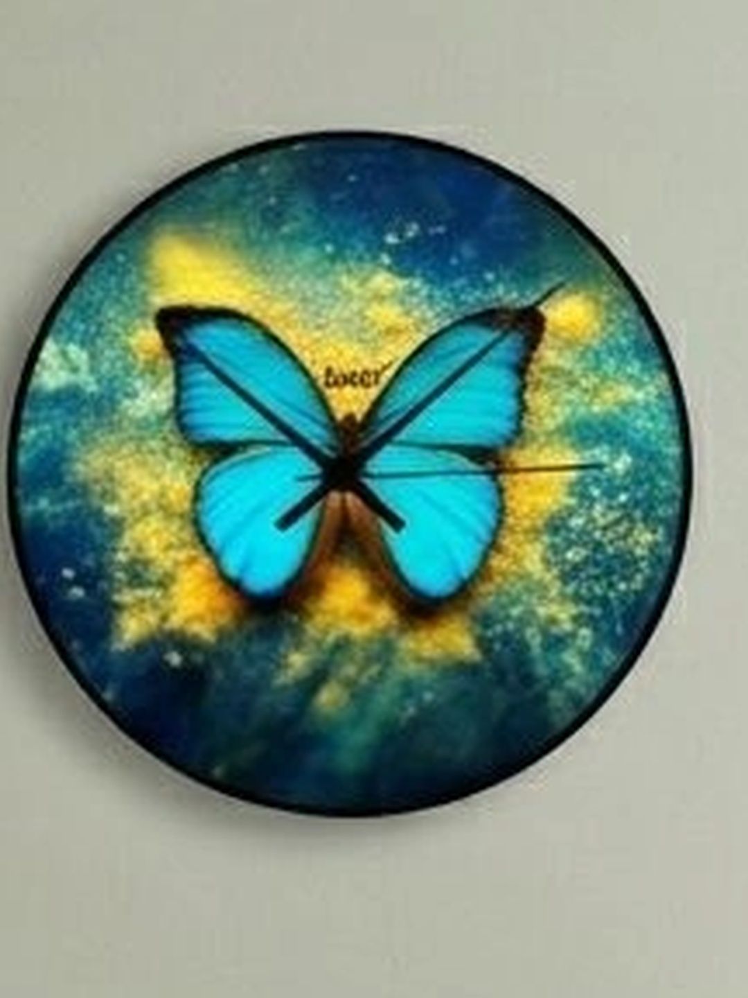 Nutts Multicoloured Printed Contemporary Wall Clock-picture-25
