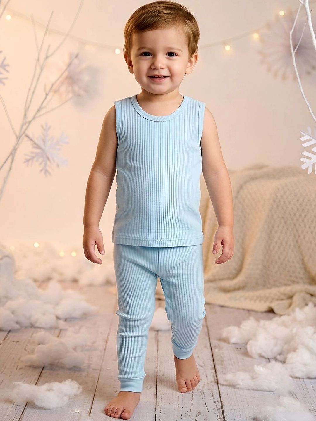 Kanvin Boys Cotton Round Neck Thermal Set-picture-41