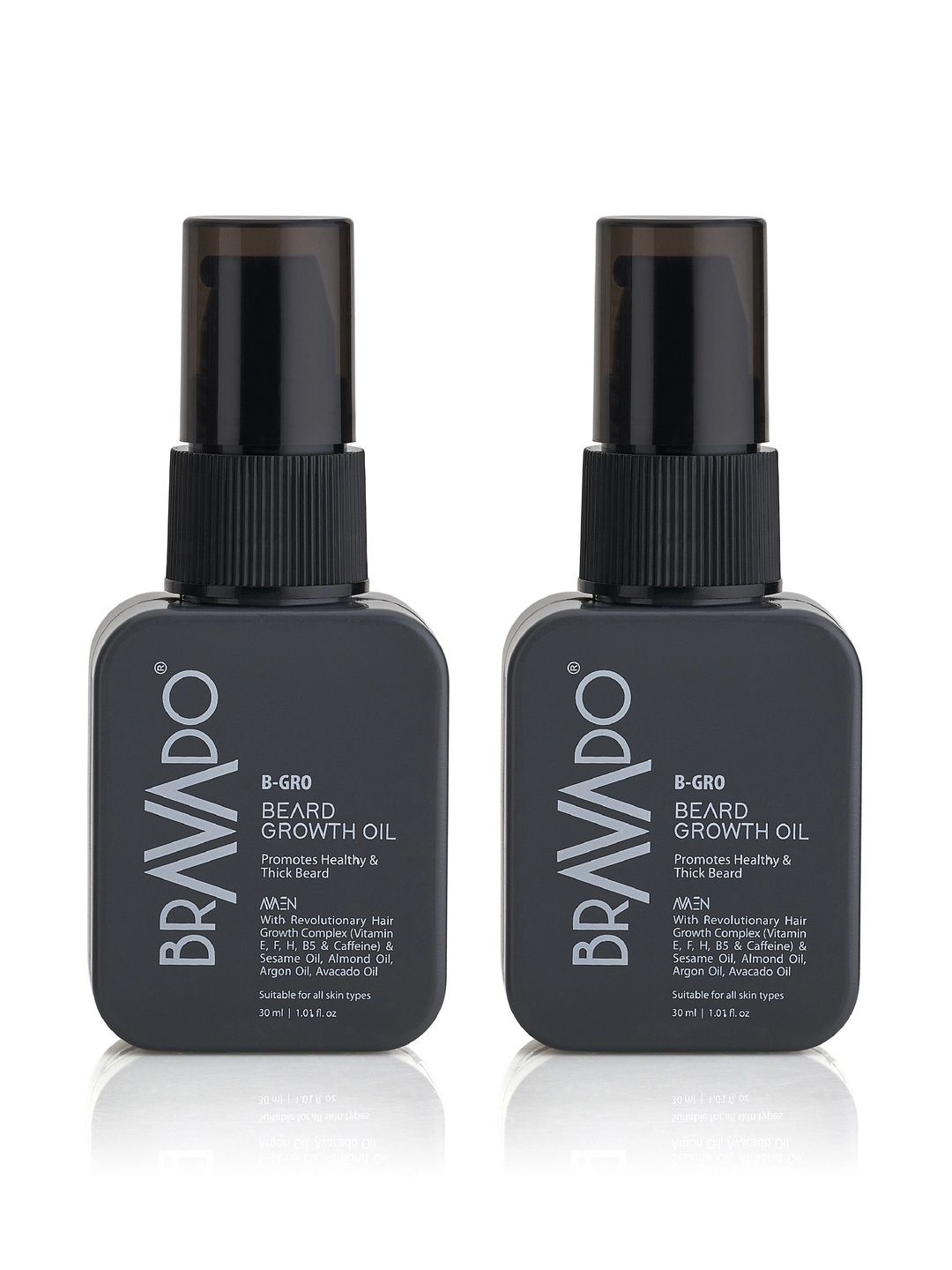 Bravado Set of 2 B-Gro Beard Growth Oil - 30 ml Each-picture-3