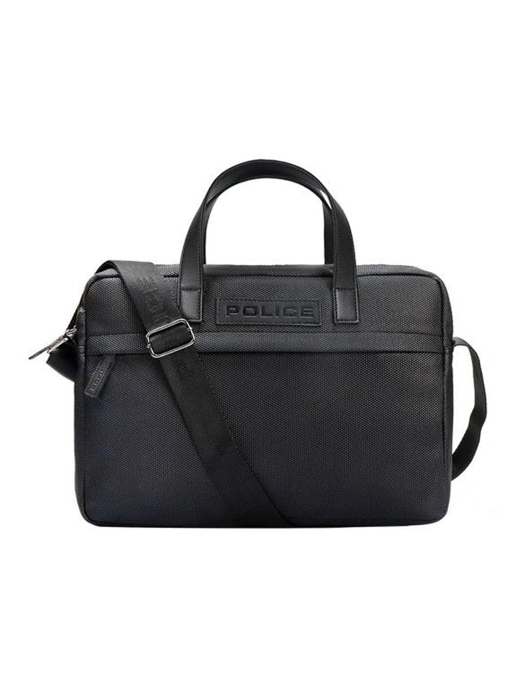 Police Men Textured Messenger Bag-image-23