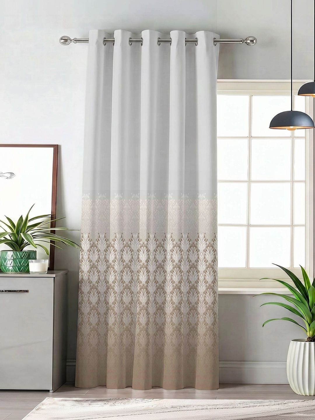 AAVIS DECOR Beige Room Darkening Door Curtain-picture-26