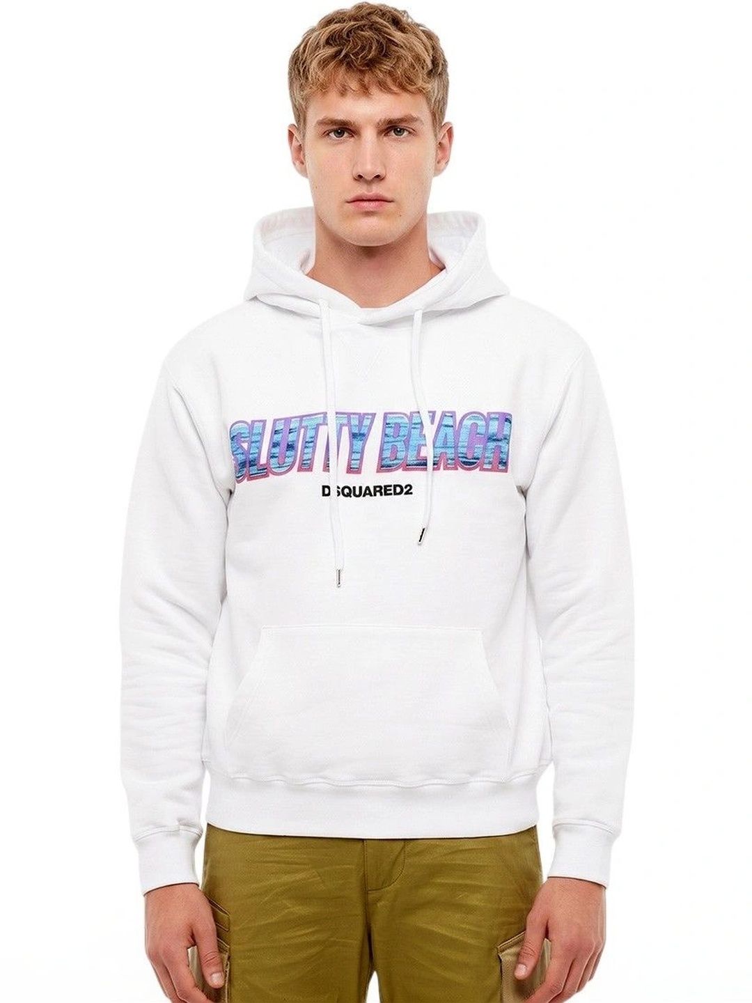 Dsquared2 Men Printed Hooded Sweatshirt-picture-28