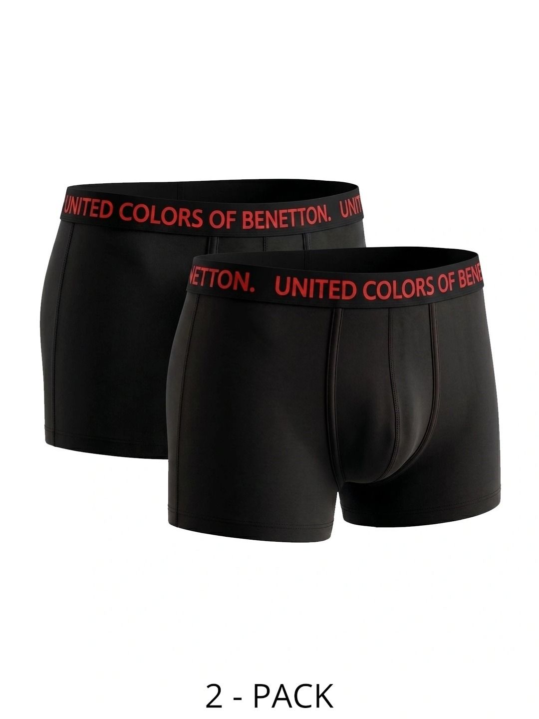 united colors  of benetton United Colors of Benetton Pack of 2 Cotton Printed Trunks-picture-56