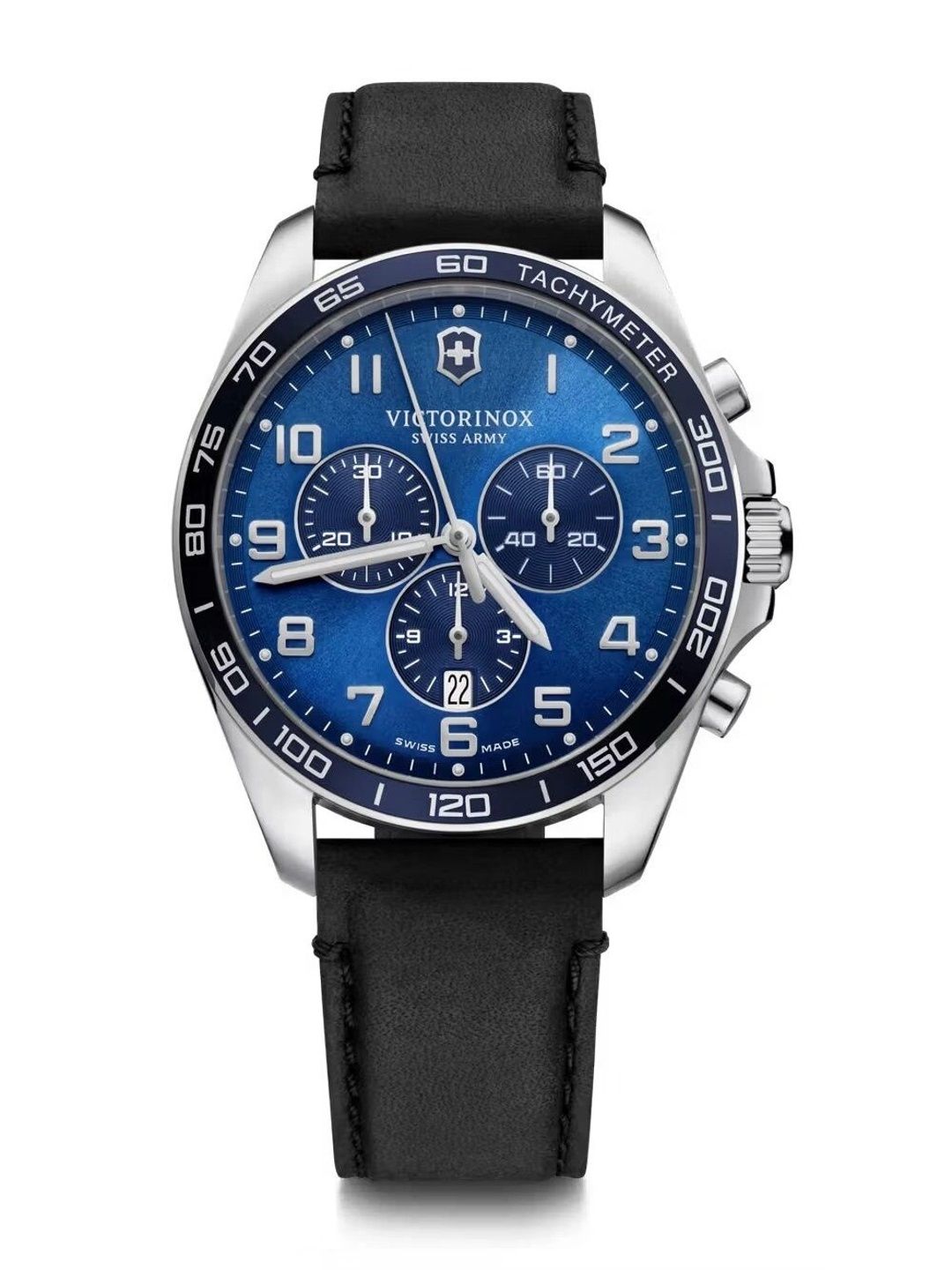 Victorinox Unisex Dial & Leather Straps Analogue Chronograph Watch 241929-picture-35