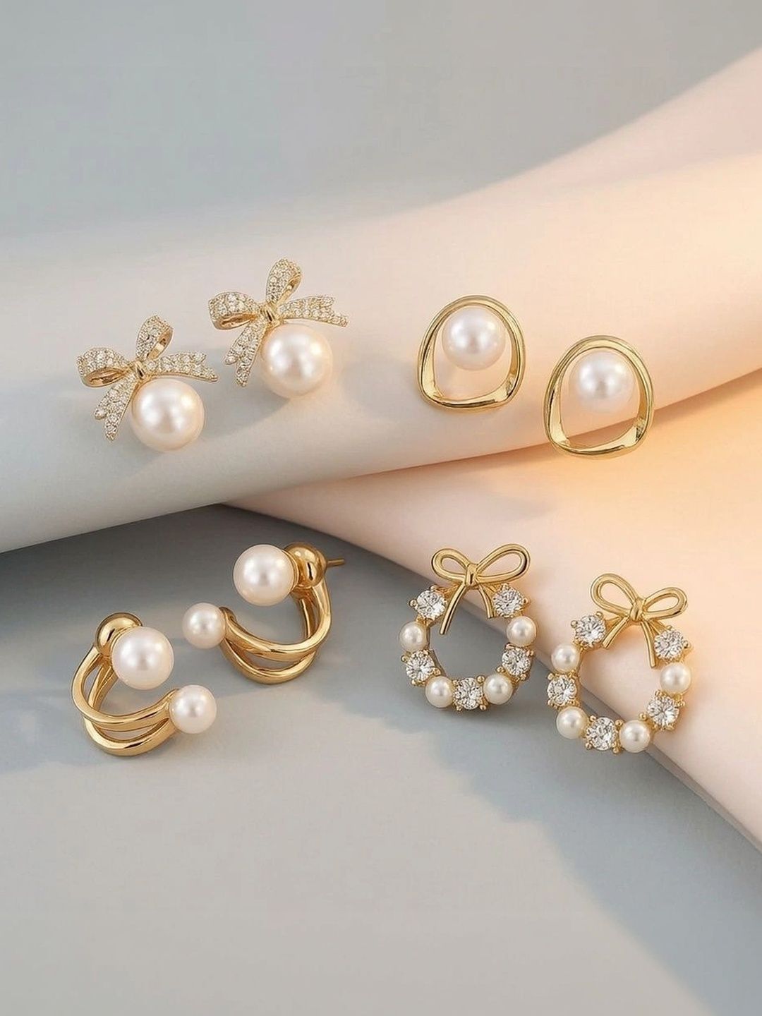 Dazzle21 Geometric Studs Earrings-picture-34