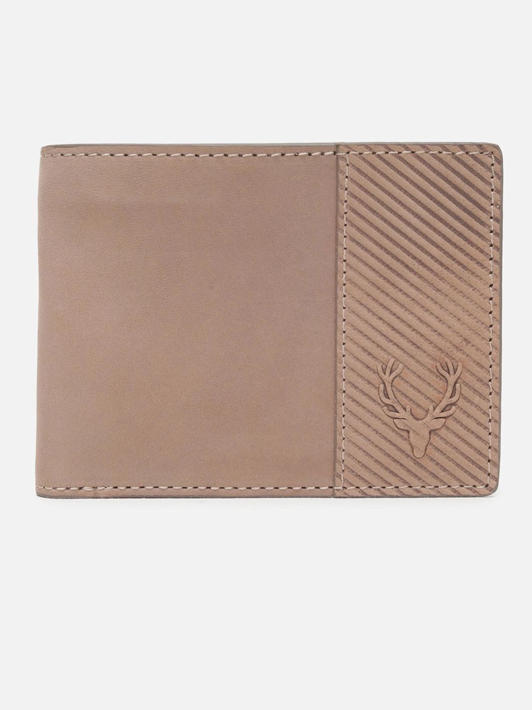 Allen Solly Men Textured Leather Two Fold Wallet-picture-29