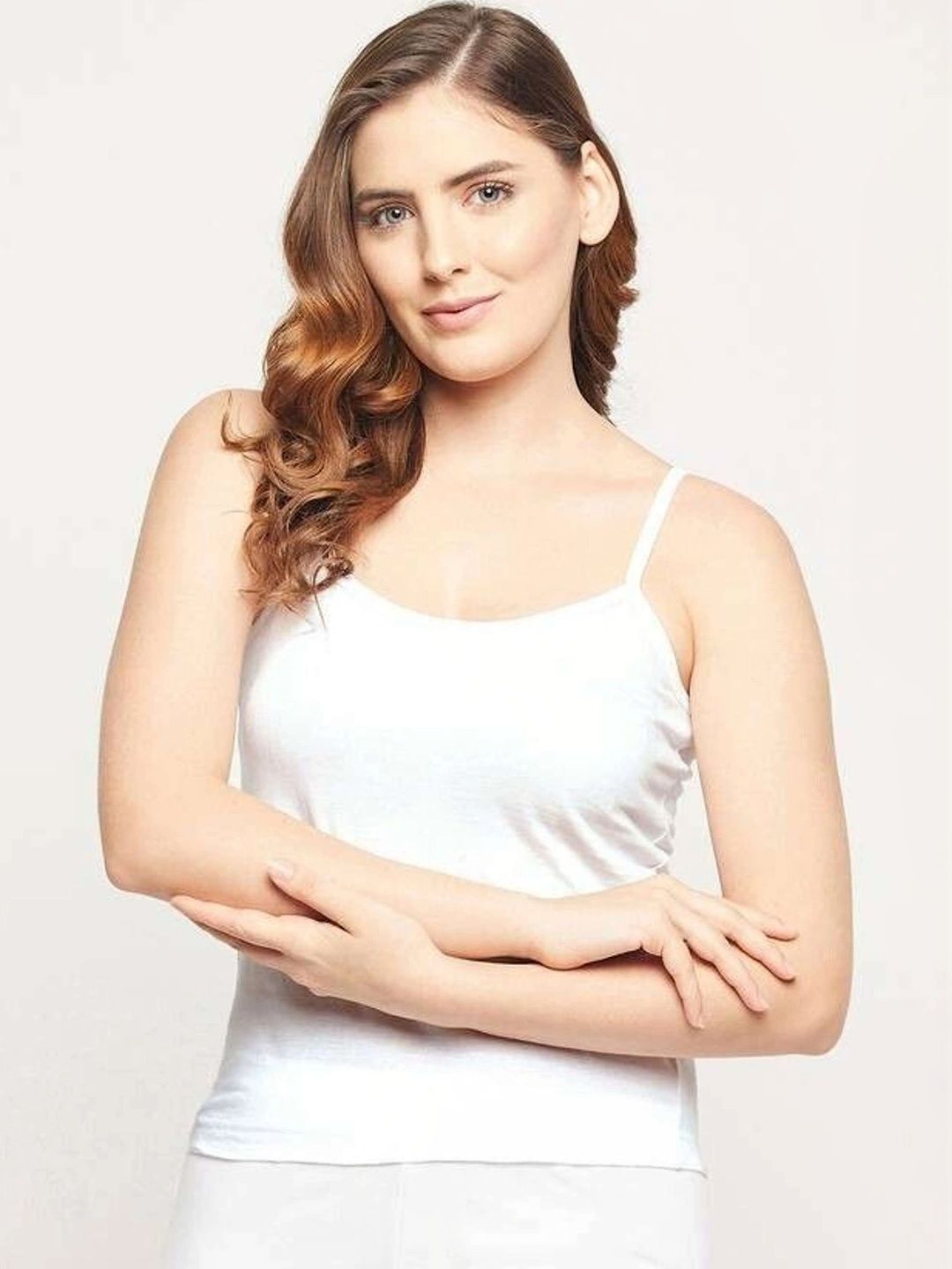 GUJARISH Pure Cotton Non Padded Camisoles-picture-52