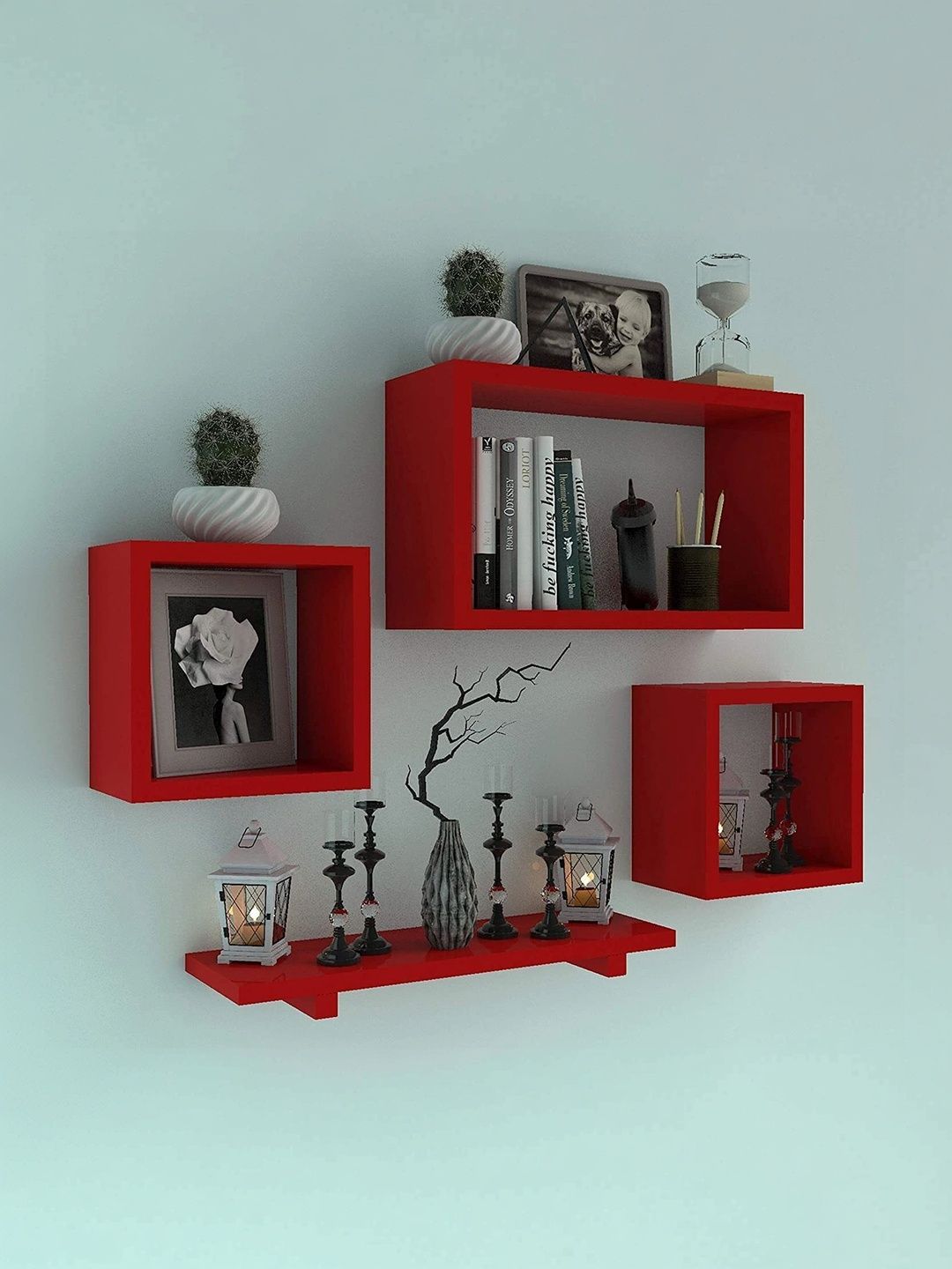 CraftOnline Red & White MDF-picture-58