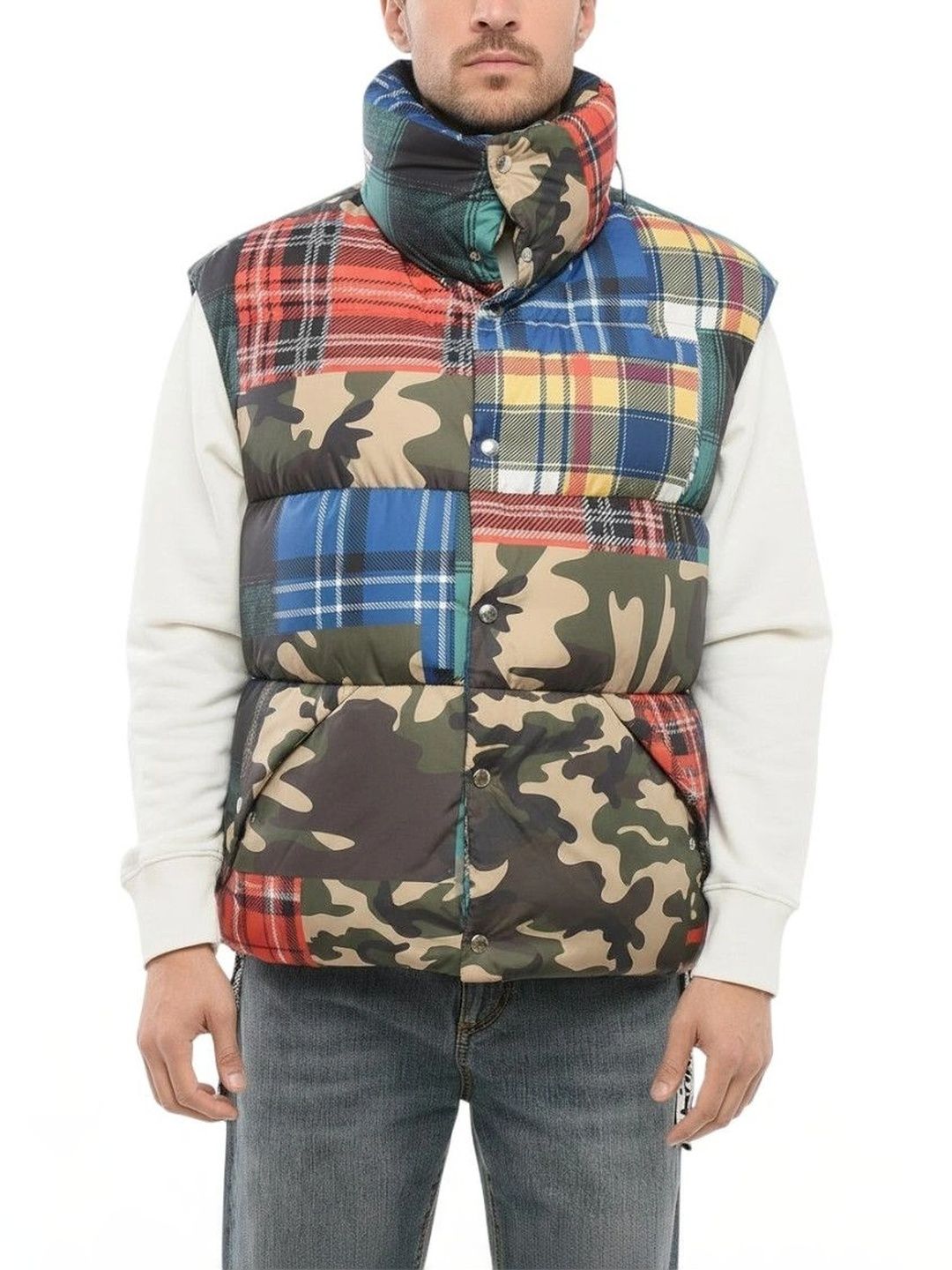 Khrisjoy Men Checked Puffer Jacket-picture-37