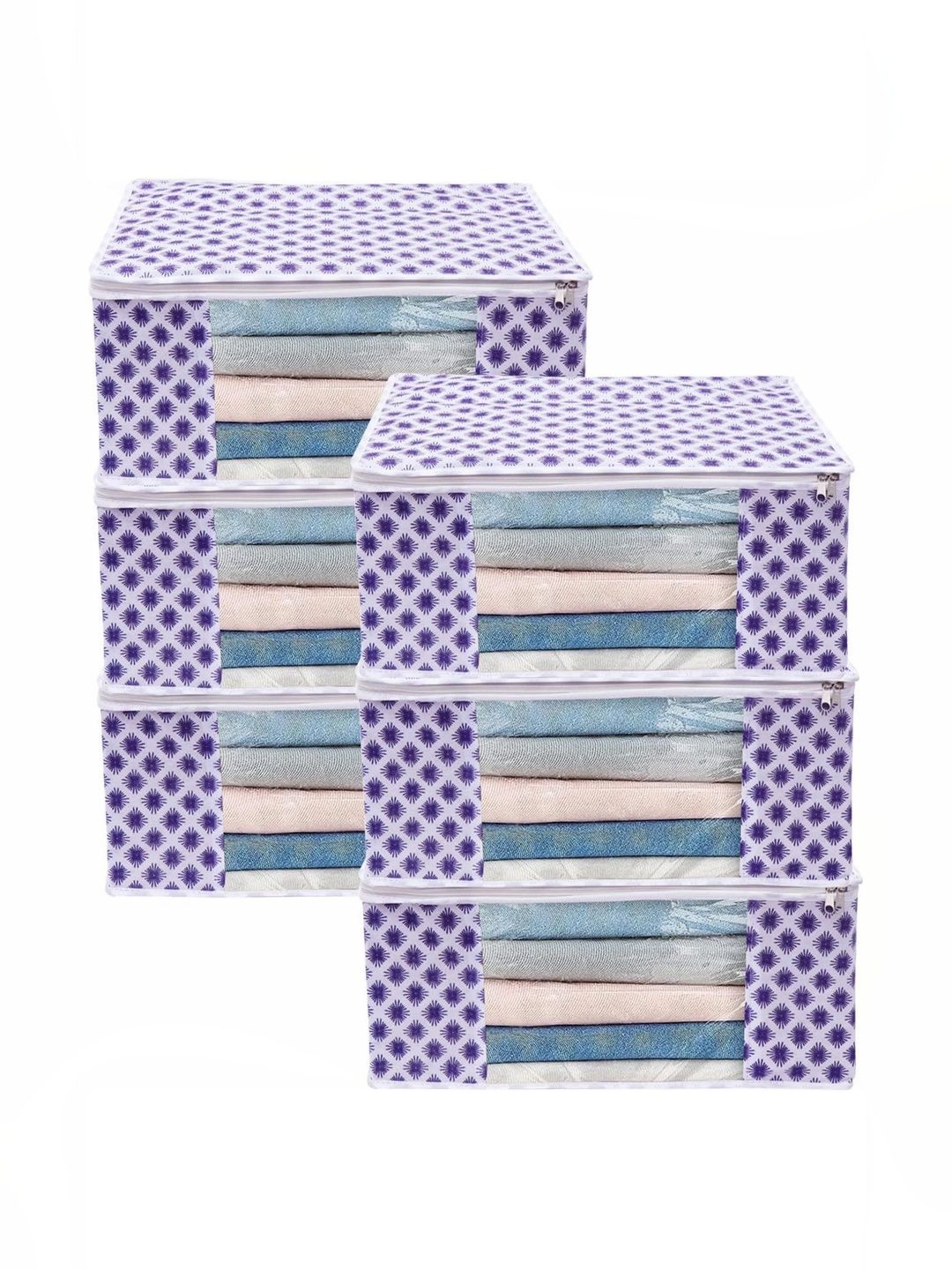 AARON INC Blue Set of 6 Reusable Multi-Utility Organisers-picture-13