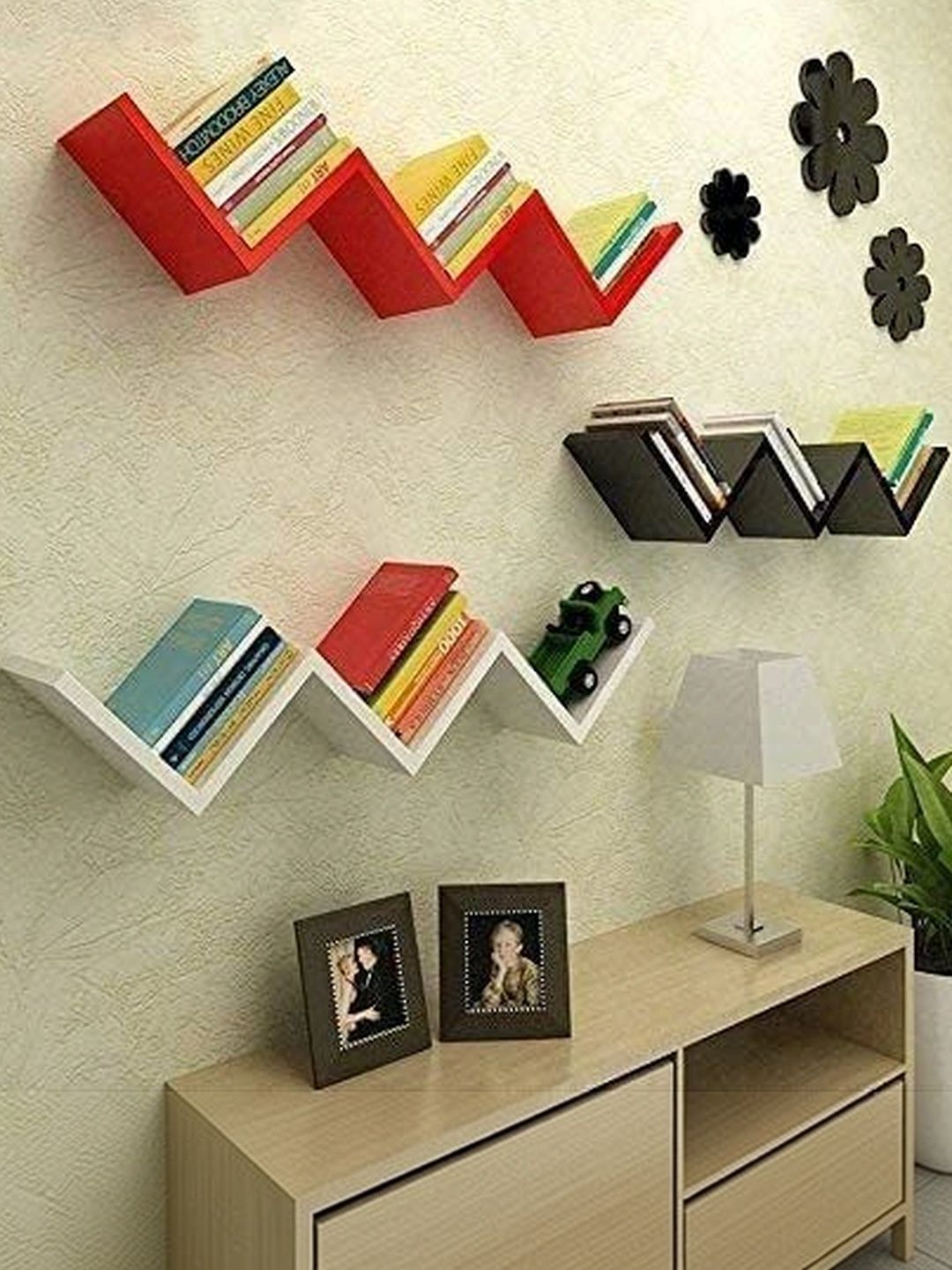 CraftOnline White & Red MDF-picture-23