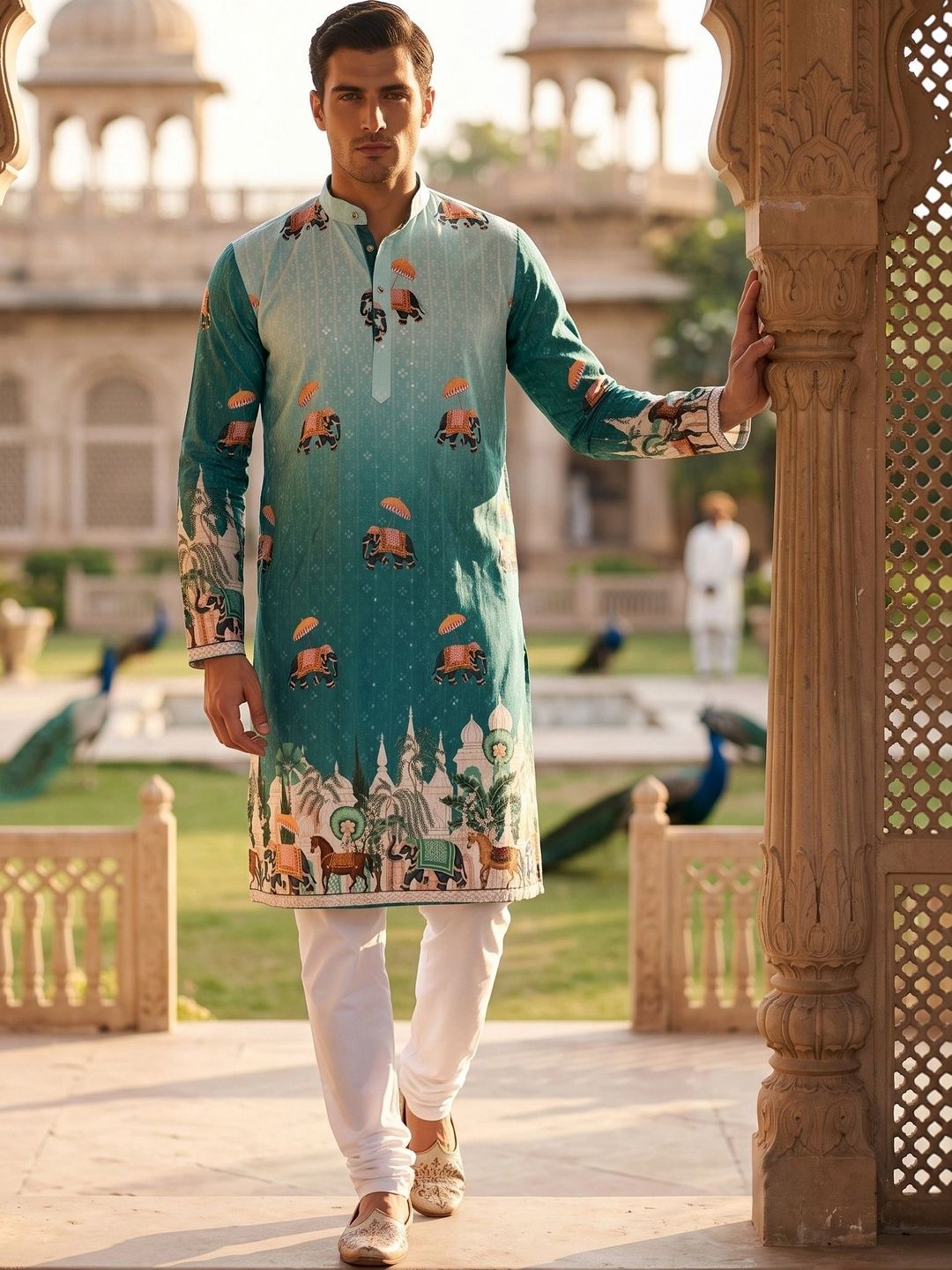 Anouk Men Printed Kurta-picture-51