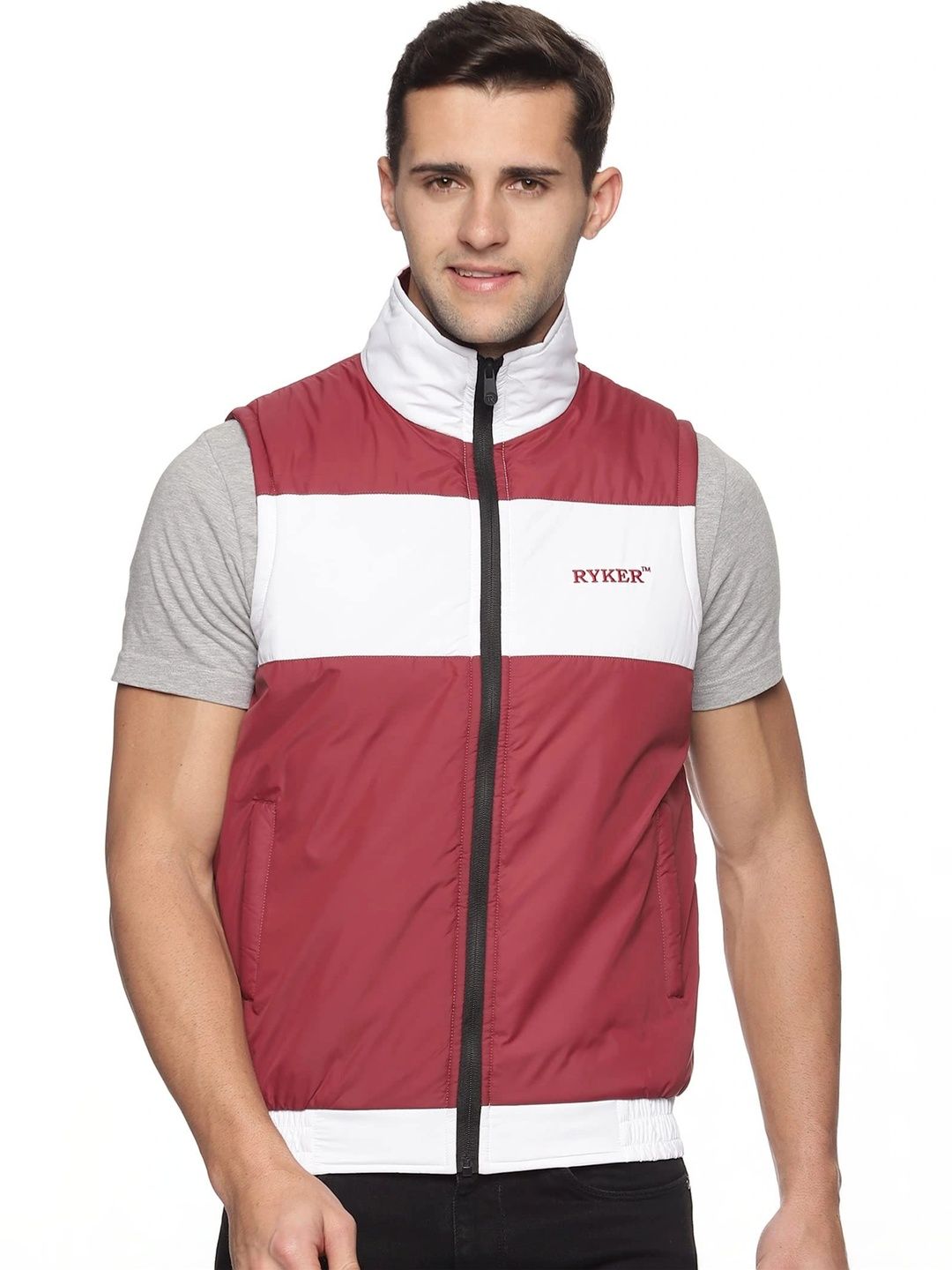 RYKER Men Colourblocked Jacket-picture-35