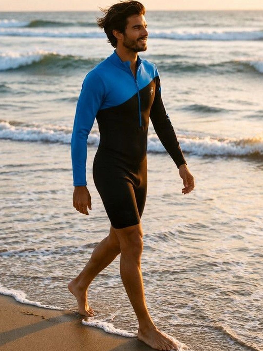 Keepfit Colourblocked Round Neck Legsuit-picture-30