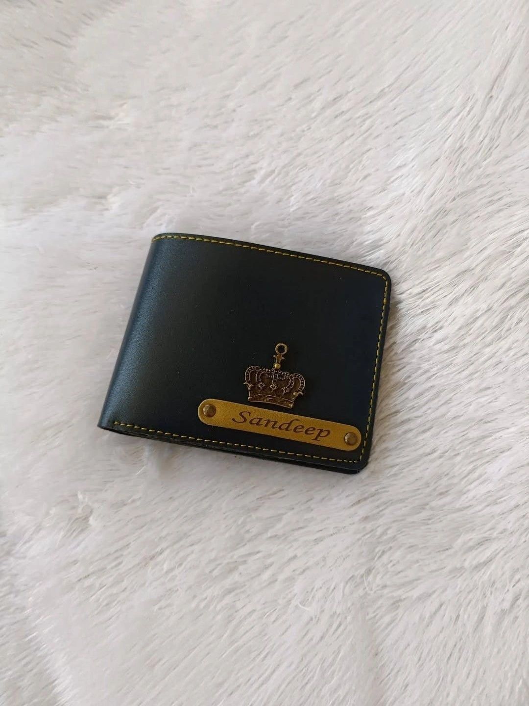 Navya Royal Art Men Textured Embellished Leather Two Fold Wallet-picture-47