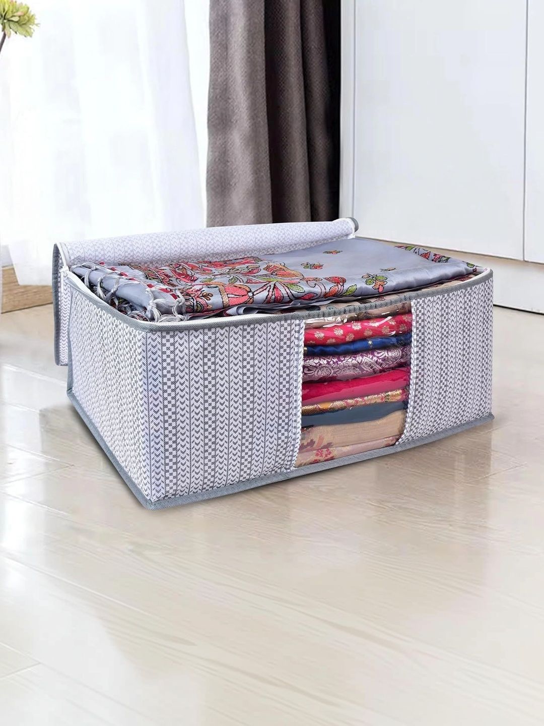 AARON INC Grey Set of 6 Reusable Multi-Utility Organisers-picture-22